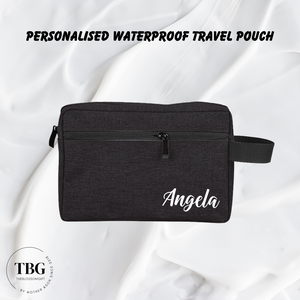 Personalised Waterproof Travel Pouch