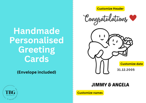 Personalised Card (congratulations) design10