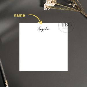 Personalised Notepad - CLASSIC
