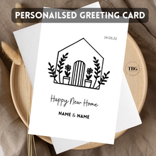 Load image into Gallery viewer, Personalised Card (congratulations) design3