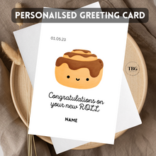 Load image into Gallery viewer, Personalised Card (congratulations) design5