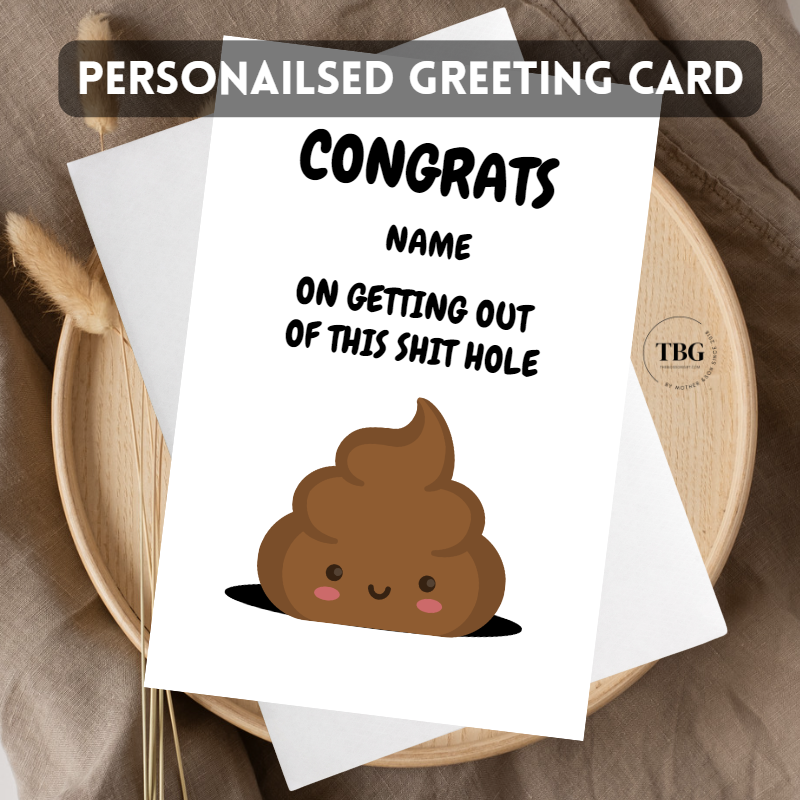 Personalised Card (congratulations) design7