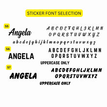 Load image into Gallery viewer, Personalised Waterproof Pastel Large Sticker