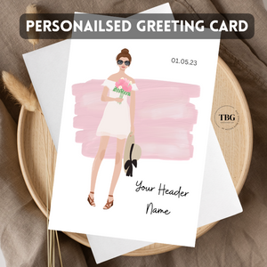 Personalised Card (for her) design 1