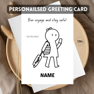 Personalised Card (Job/Farewell) design 3