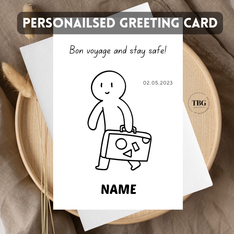 Personalised Card (Job/Farewell) design 4