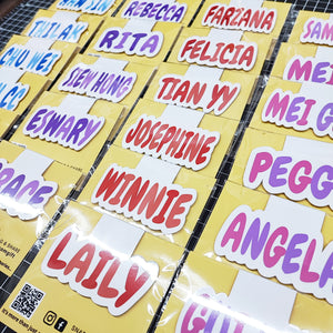 Personalised Magnetic Bookmarks