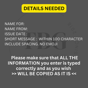 Personalised SCRATCH OFF card + 32 Love Coupon