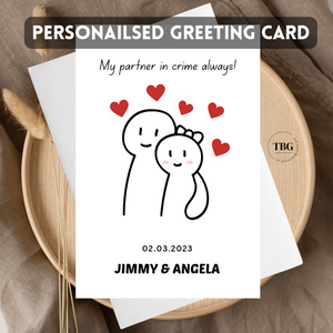Personalised Card (couple/wedding) design 18