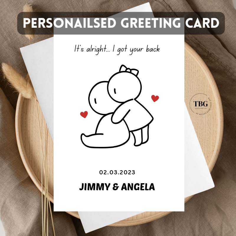 Personalised Card (couple/wedding) design 20