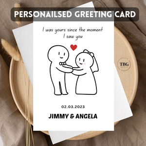 Personalised Card (couple/wedding) design 23