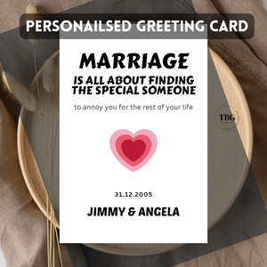 Personalised Card (couple/wedding) design 25
