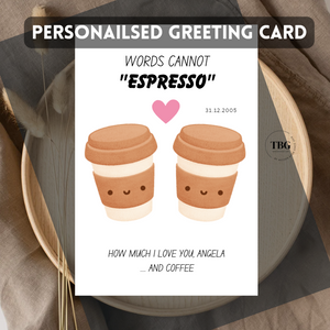 Personalised Card (couple/wedding) design 26
