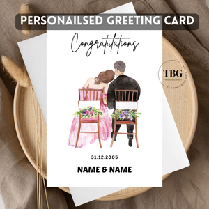 Personalised Card (couple/wedding) design 32