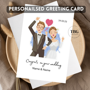 Personalised Card (couple/wedding) design 36