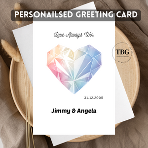 Personalised Card (couple/wedding) design 37