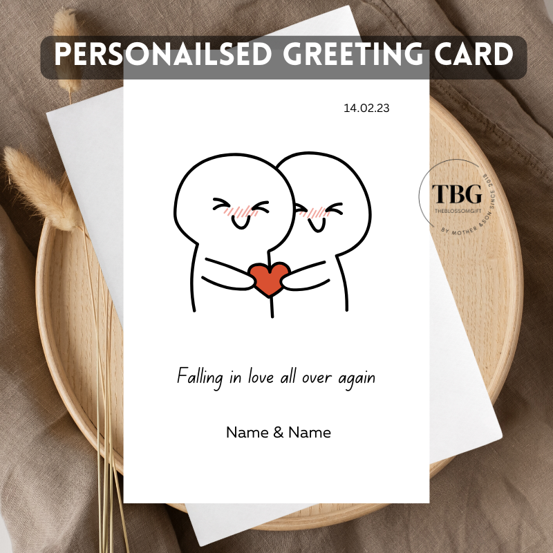 Personalised Card (couple/wedding) design 41