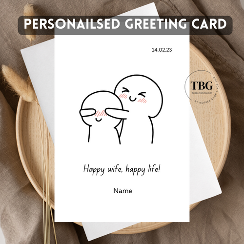 Personalised Card (couple/wedding) design 40