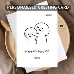 Personalised Card (couple/wedding) design 40