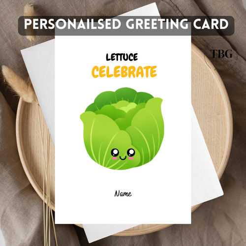 Personalised Card (food/funny) design 30