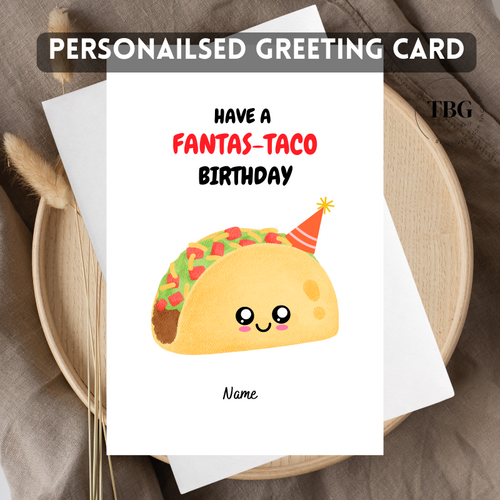 Personalised Card (food/funny) design 21