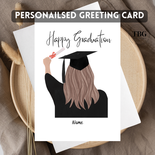 Personalised Card (Graduation) design 3