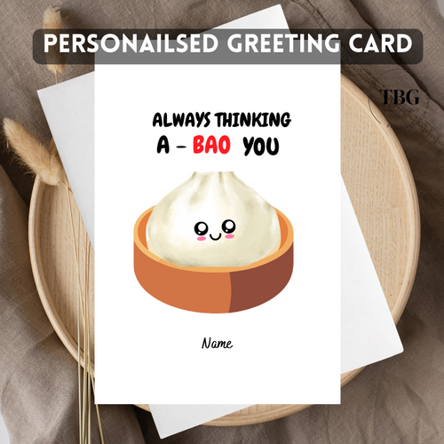 Personalised Card (food/funny) design 23