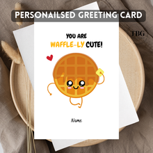Load image into Gallery viewer, Personalised Card (food/funny) design 25