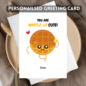 Personalised Card (food/funny) design 25