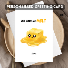 Load image into Gallery viewer, Personalised Card (food/funny) design 26