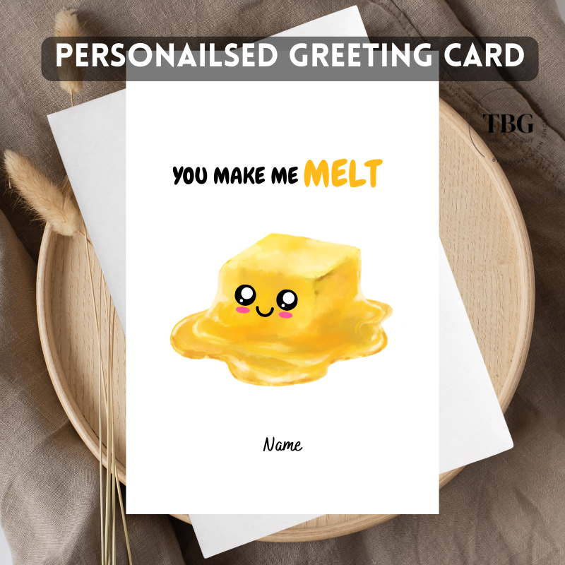 Personalised Card (food/funny) design 26