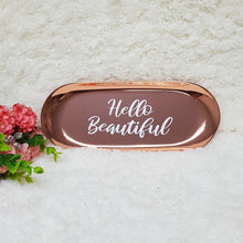 Load image into Gallery viewer, Classic Rose Gold Trinket Tray - The Blossom Gift