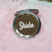 Load image into Gallery viewer, Personalised Pocket Mirror - The Blossom Gift