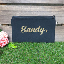 Load image into Gallery viewer, Personalised Canvas Pencil Case / Pouch - The Blossom Gift