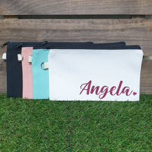 Load image into Gallery viewer, Personalised Canvas Pencil Case / Pouch - The Blossom Gift