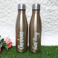 Load image into Gallery viewer, &#39;Bowling Pin&#39; Vacuum Flask Water Bottle - HOTPINK - The Blossom Gift