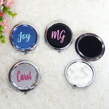 Load image into Gallery viewer, Personalised Pocket Mirror - The Blossom Gift