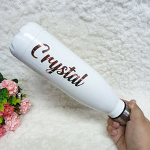 Load image into Gallery viewer, &#39;Bowling Pin&#39; Vacuum Flask Water Bottle - HOTPINK - The Blossom Gift