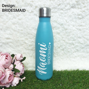 'Bowling Pin' Vacuum Flask Water Bottle - HOTPINK - The Blossom Gift