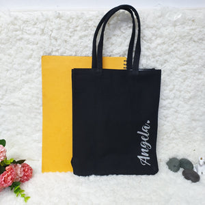 [SALES] Personalised Canvas Bag (2 colours)