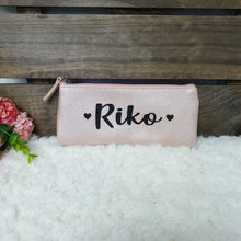 Load image into Gallery viewer, [SALES] Personalised Pen Pouch / Case - Pink