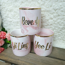 Load image into Gallery viewer, [SALES] Pink Marble Multi Use Pen Holder / Make up brush holder