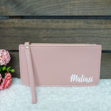Load image into Gallery viewer, PU leather wristlet (4 colours available) - The Blossom Gift