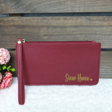 Load image into Gallery viewer, PU leather wristlet (4 colours available) - The Blossom Gift