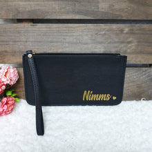Load image into Gallery viewer, PU leather wristlet (4 colours available) - The Blossom Gift