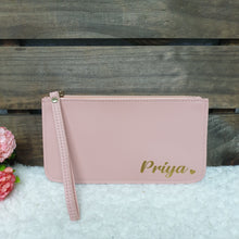 Load image into Gallery viewer, PU leather wristlet (6 colours available)