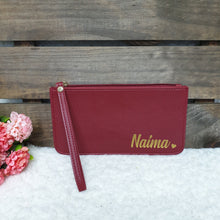 Load image into Gallery viewer, PU leather wristlet (4 colours available) - The Blossom Gift