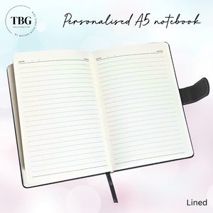Personalised Classic Notebook A5 (lined)