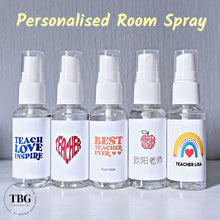 Load image into Gallery viewer, Personalised Room &amp; Linen Spray (Travel Size 30ml)
