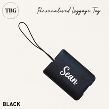 Load image into Gallery viewer, [SALES] Personalised PU Luggage Tag / ezlink card holder (6colours)